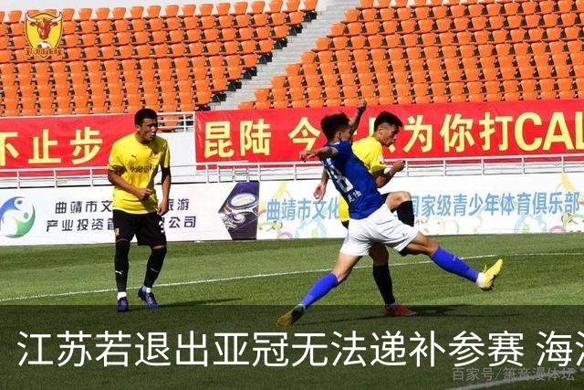 江苏若退出亚冠无法递补参赛 海港仍要先踢附加赛